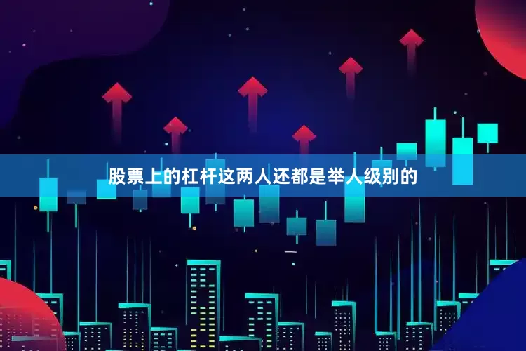 股票上的杠杆这两人还都是举人级别的